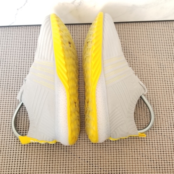 Danskin Positive Vegan Low Women Gray Yellow Running Athletic Sneakers Size 8.5 - Picture 8 of 9